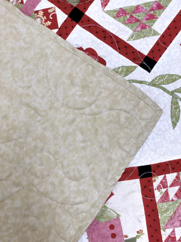 Joan’s Appliqué Floral Sampler Quilt