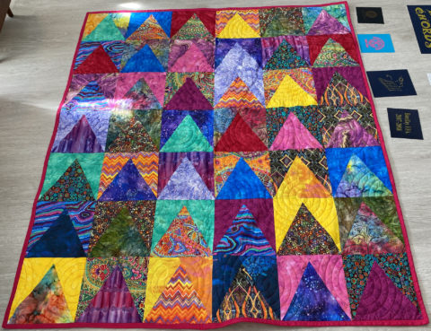 Nell’s Bohemian Peaks Quilt