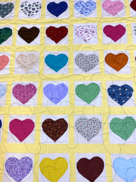 Joanne’s Hearts Quilt