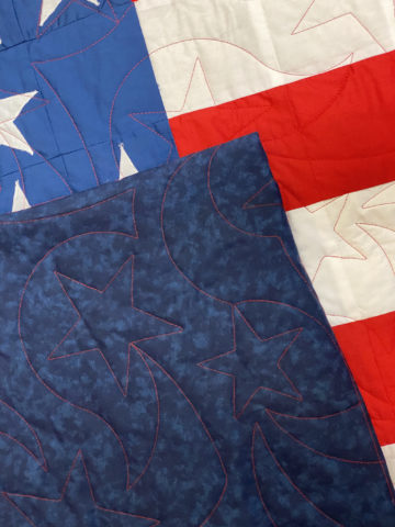 Angela’s American Flag Quilt