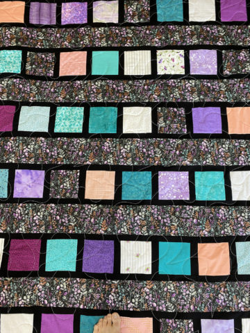 JoAnn’s Colors Frames Quilt