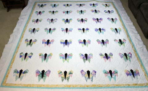Joyce’s Butterfly Quilt