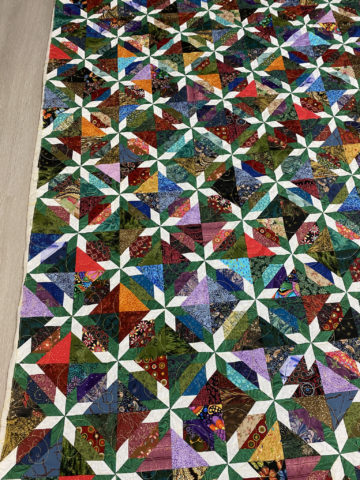 Hunter’s Star Quilt by Phyllis