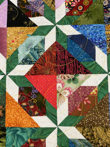 Hunter’s Star Quilt by Phyllis