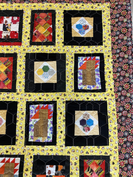 Barbara’s Chickens & Flowers Quilt