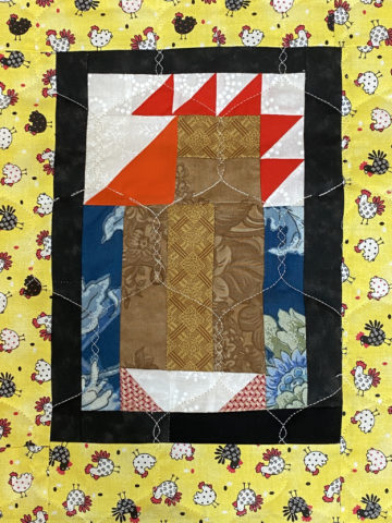 Barbara’s Chickens & Flowers Quilt