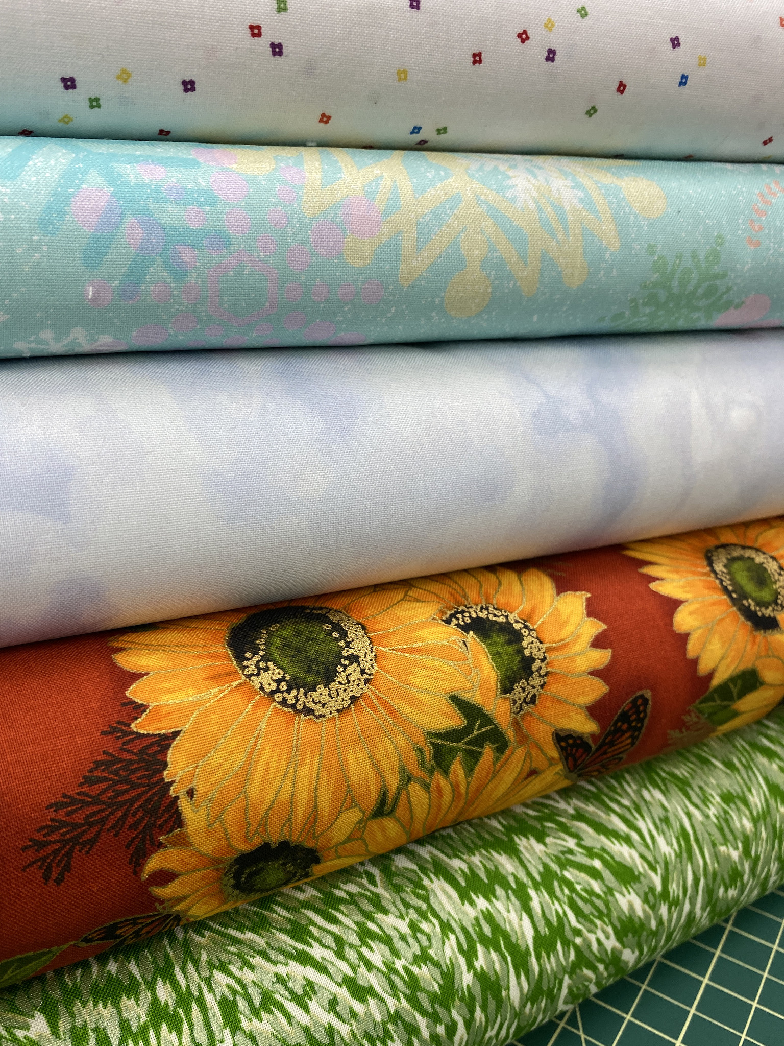 Colorful Cotton Fabric Prints