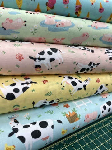 Colorful Cotton Fabric Prints