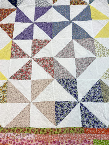 Melissa’s Pinwheel Quilt