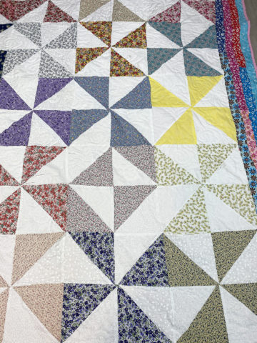 Melissa’s Pinwheel Quilt