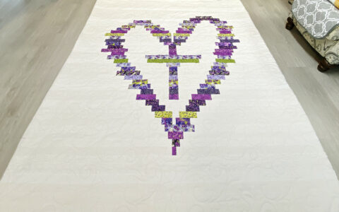 Danita’s Cross Your Heart Quilt