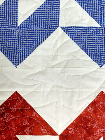 Jan’s Layer Cake Stars Patriotic Quilt