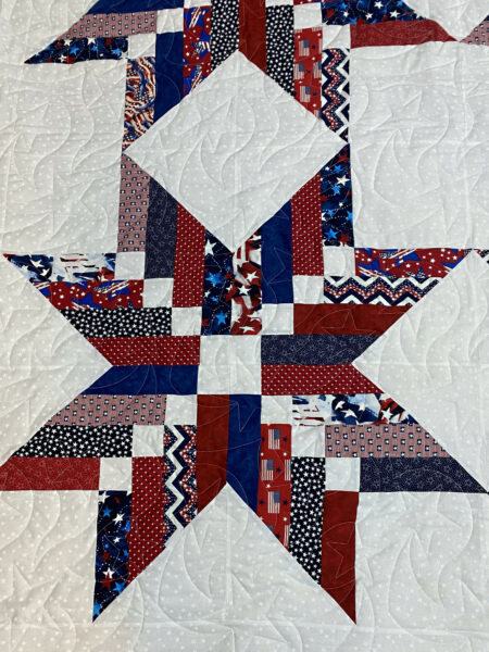 Stars Quilt of Valor by Jan