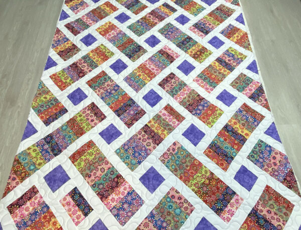 Iris Quilt by Ann