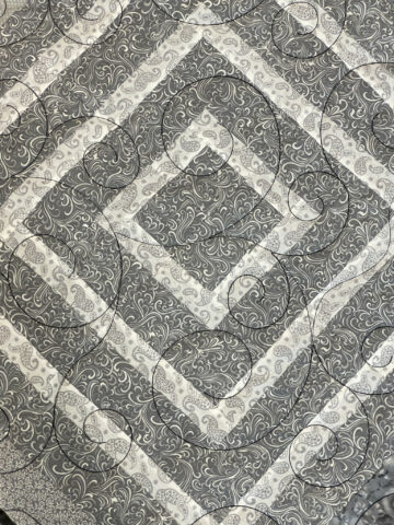 Patti’s Uneven Log Cabin Quilt