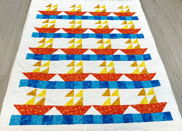 Janet’s Tall Ship Quilt