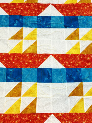 Janet’s Tall Ship Quilt