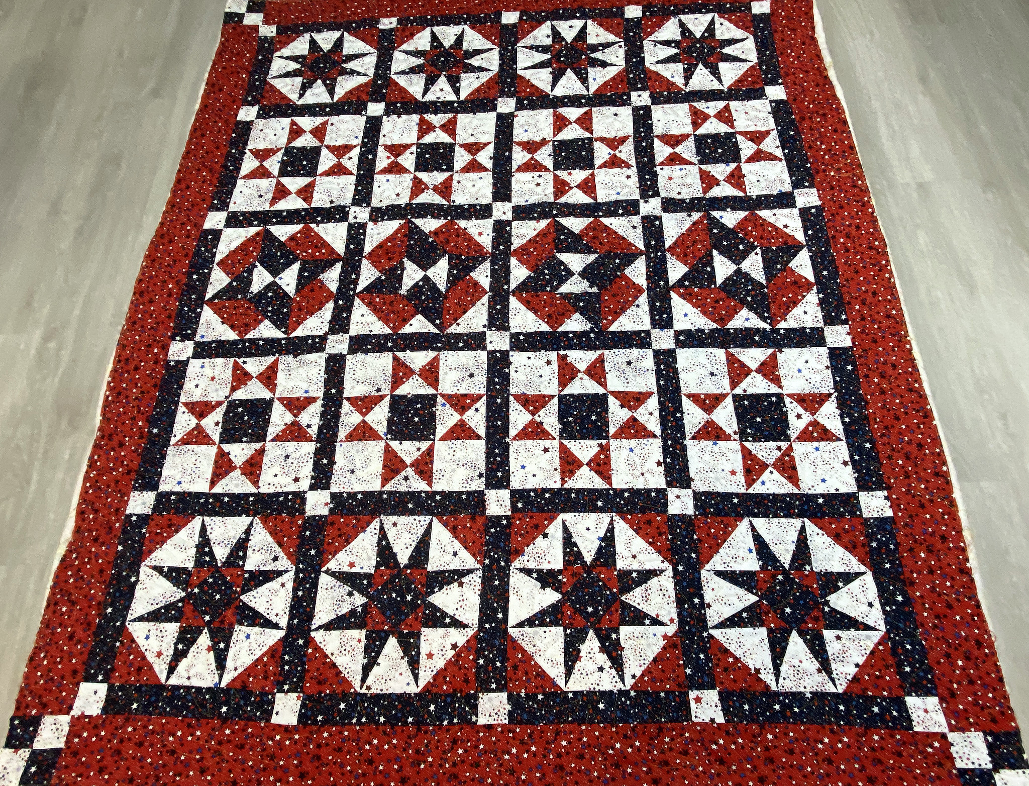 Juanita’s Valiant Stars Quilt