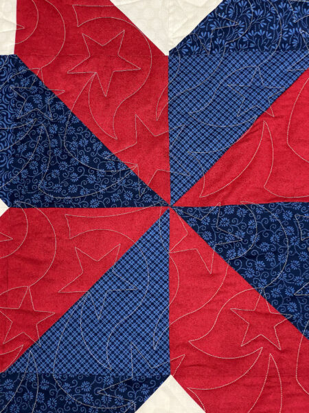 Jan’s Patriotic Carpenter Star Quilt