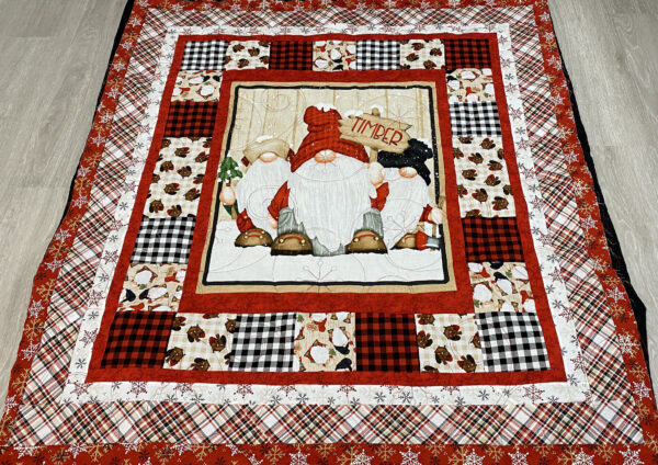 Ann’s Gnomes at Christmas Throw