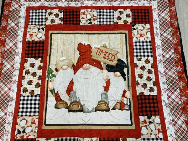 Ann’s Gnomes at Christmas Throw