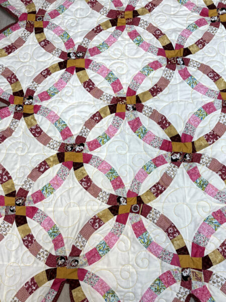 Betty’s FSU Double Wedding Ring Quilt