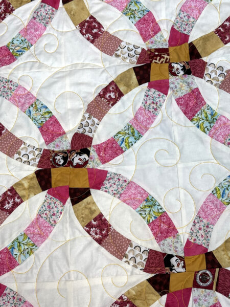 Betty’s FSU Double Wedding Ring Quilt