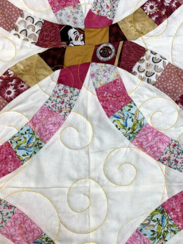 Betty’s FSU Double Wedding Ring Quilt