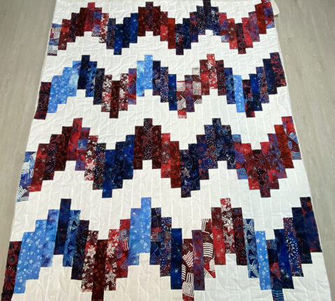 Jan’s Star-Spangled Quilt of Valor