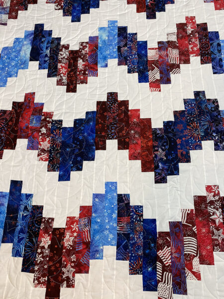 Jan’s Star-Spangled Quilt of Valor