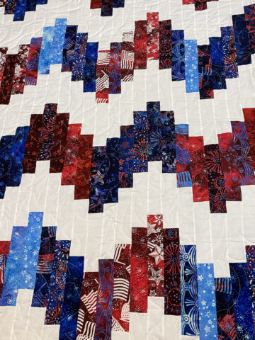 Jan’s Star-Spangled Quilt of Valor