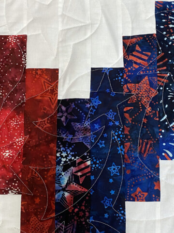 Jan’s Star-Spangled Quilt of Valor