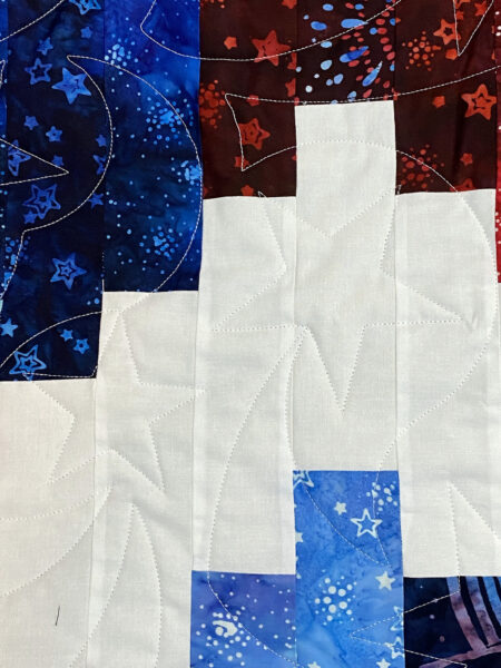 Jan’s Star-Spangled Quilt of Valor