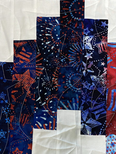 Jan’s Star-Spangled Quilt of Valor