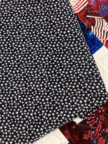 Jan’s Star-Spangled Quilt of Valor