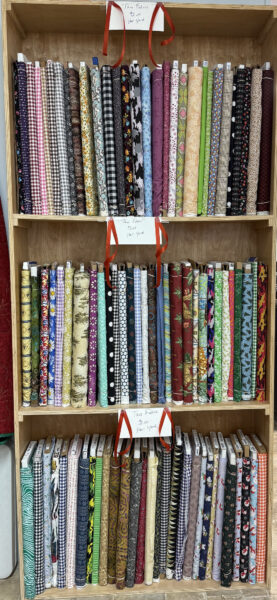 Fabric for $2 a yard