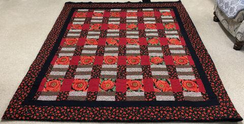 Grandma Mary’s Five Patch Quilt by Angela