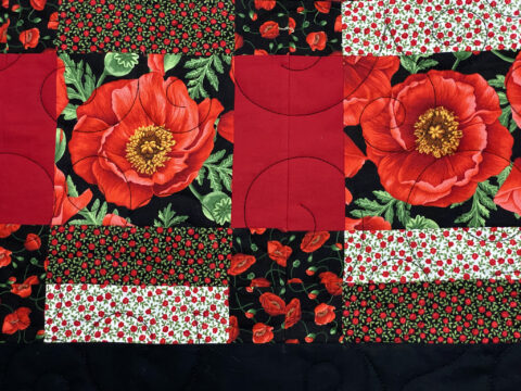 Grandma Mary’s Five Patch Quilt by Angela