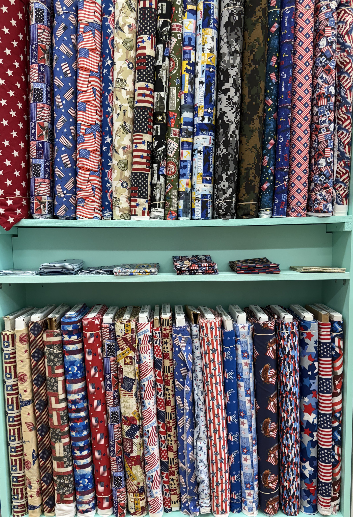 Patriotic and Military Fabric