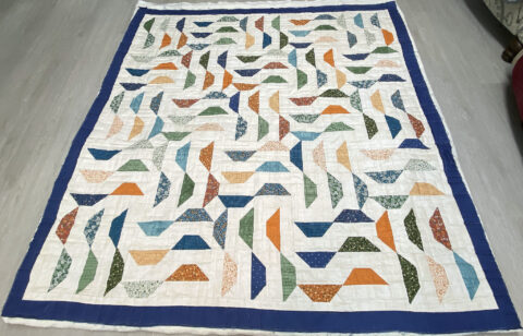 JoAnne’s Half-Hexie Quilt