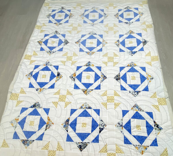 Kristen’s Squares and Triangles Quilt