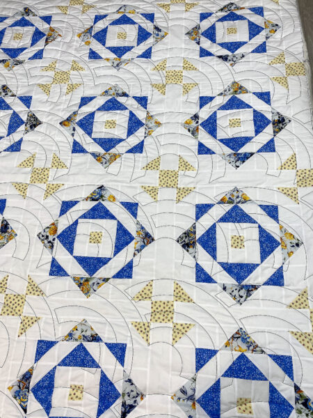 Kristen’s Squares and Triangles Quilt