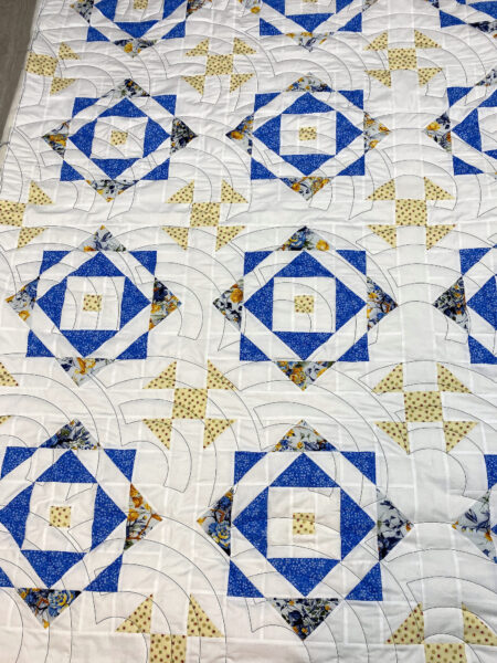 Kristen’s Squares and Triangles Quilt