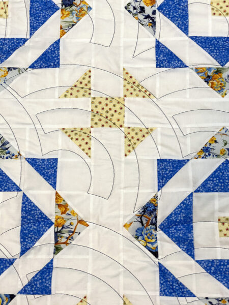 Kristen’s Squares and Triangles Quilt