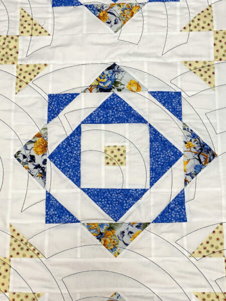 Kristen’s Squares and Triangles Quilt