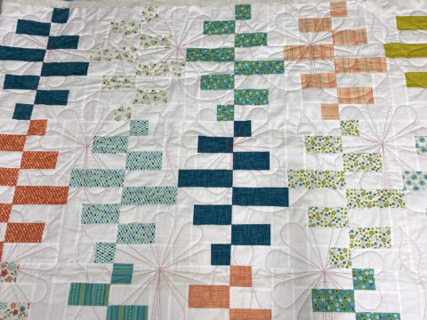 Trellis Blooms Quilt by Abigail Taunton