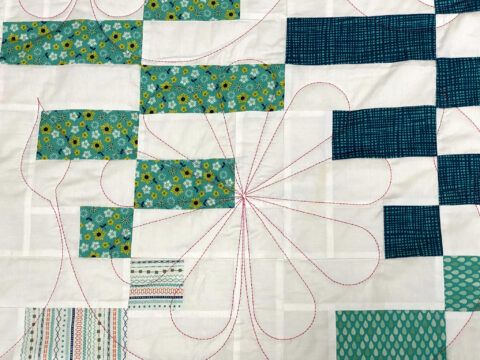 Trellis Blooms Quilt by Abigail Taunton