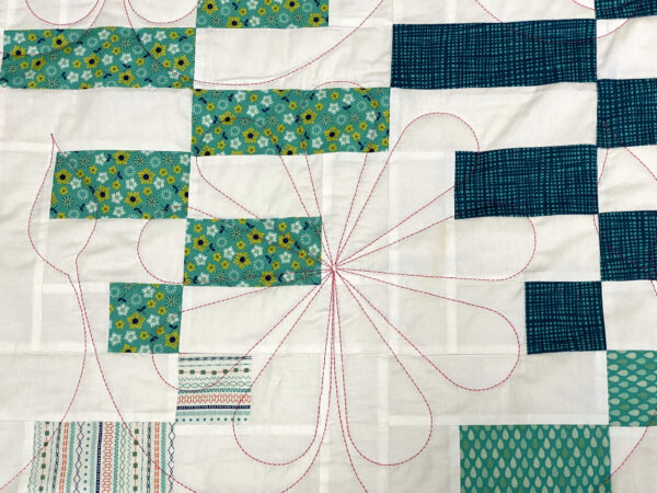 Trellis Blooms Quilt by Abigail Taunton