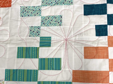 Trellis Blooms Quilt by Abigail Taunton