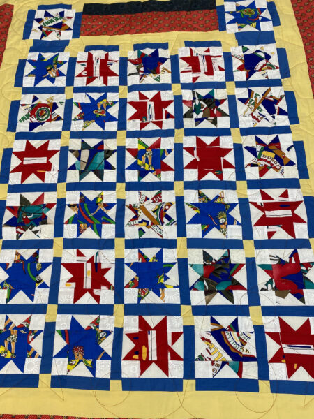 Special Star Quilt by Barbara